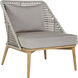 Andria Palazzo Taupe Outdoor Lounge Chair